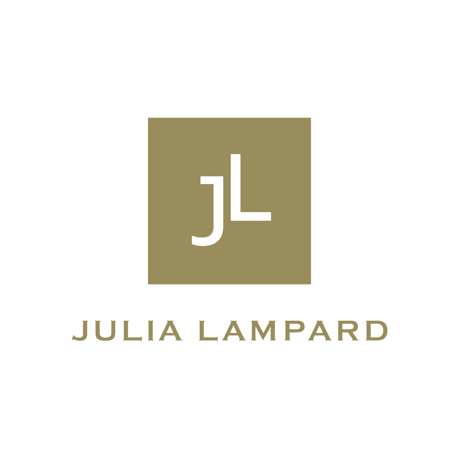 Julia Lampard logo gold
